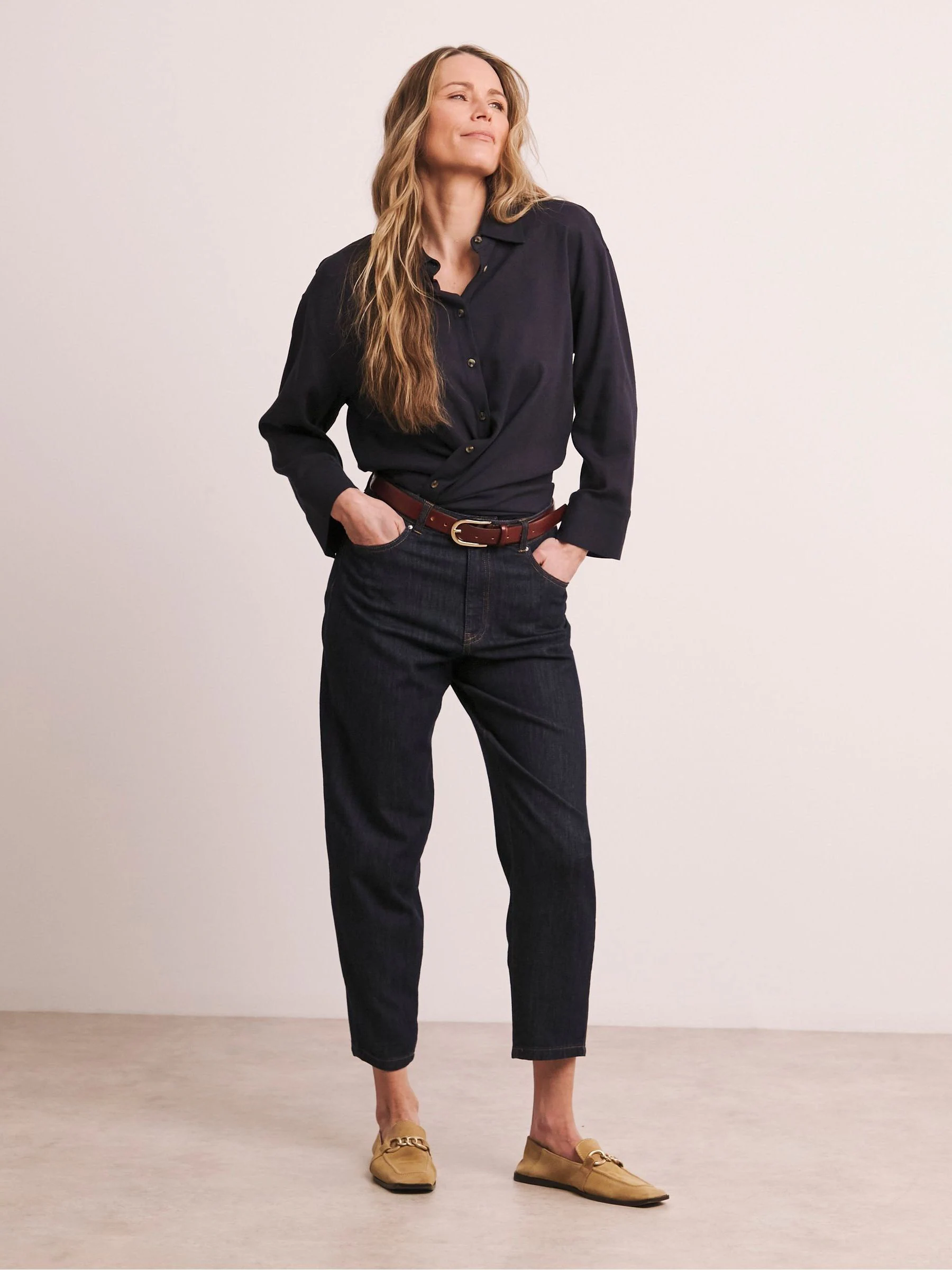 Anthology By JD Williams Premium Barrel Leg Jeans