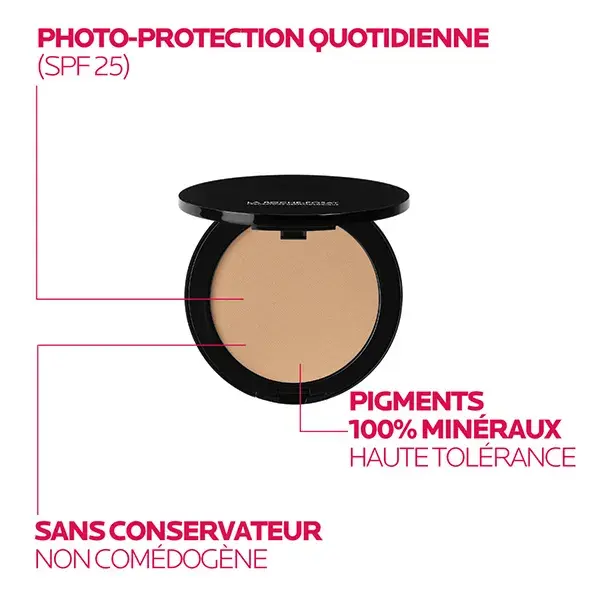 Base Mineral La Roche-Posay Toleriane nº 14 Bege Rosado 9,5g