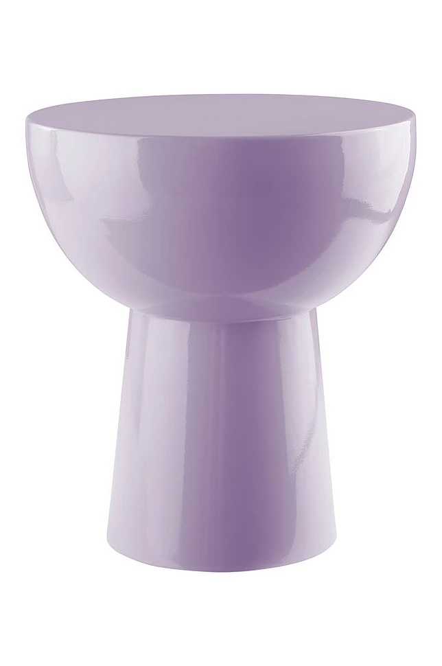 BALIS GLOSSY rundt sidebord