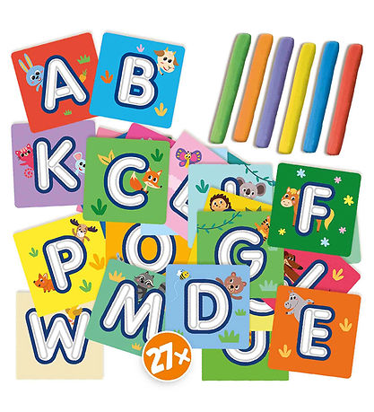 SES Creative Knete - L ehre das Alphabet m. Knete