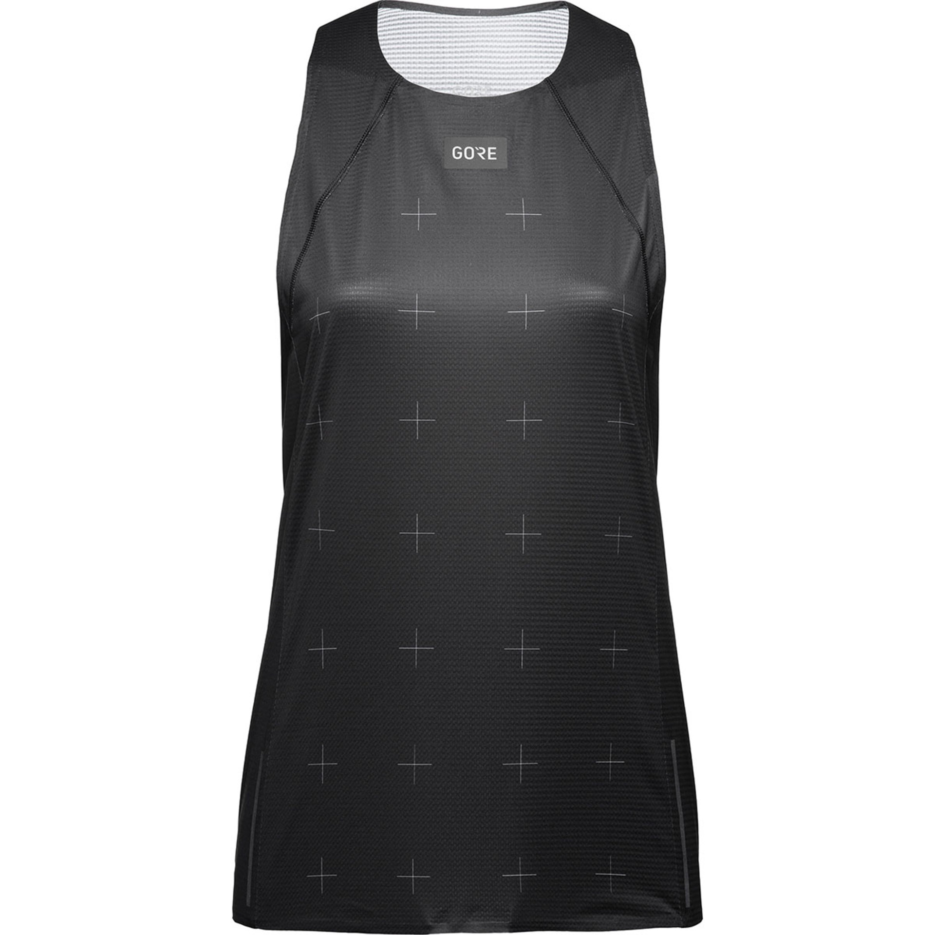GORE Wear Contest Daily Hardloopshirt Zonder Mouwen Zwart Dames