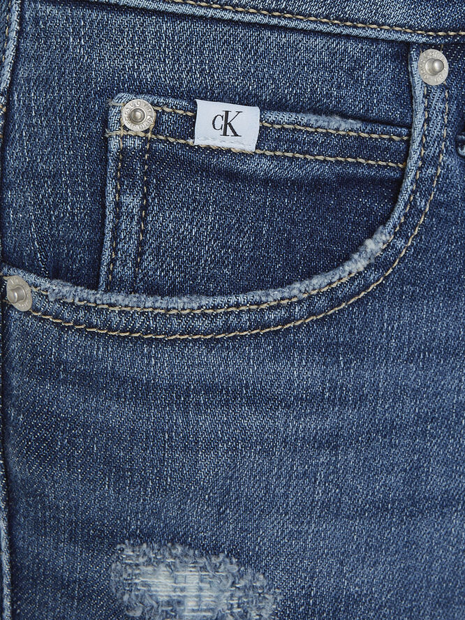 Calvin Klein HIGH RISE SKINNY 1bj