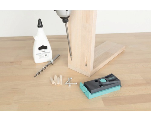 WOLFCRAFT Boorhulp voor verborgen houtschroeven Torx, 55 stuks