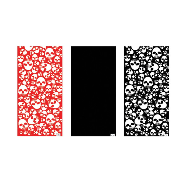 Oxford - Tour de cou Comfy Skull Rouge / Noir