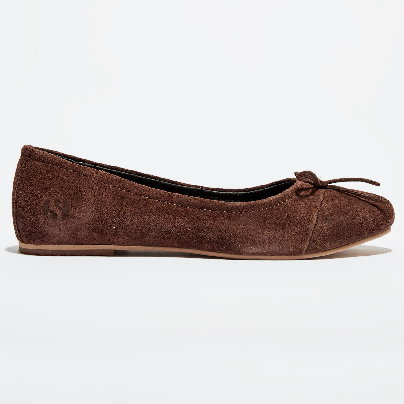 Superga Ballerines en cuir  cacao
