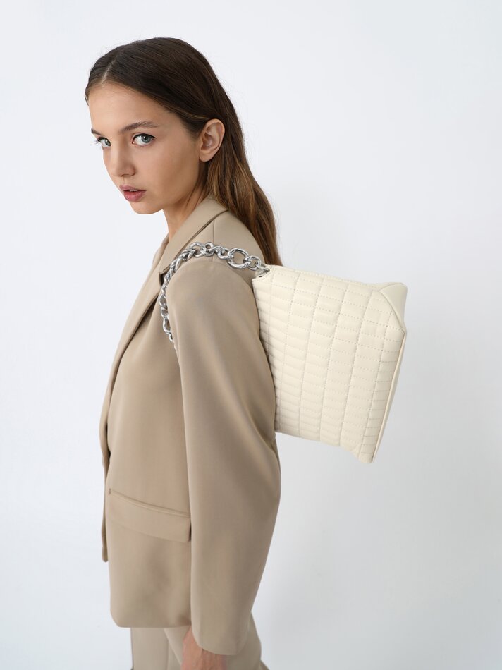 Blazer oversized - Areia