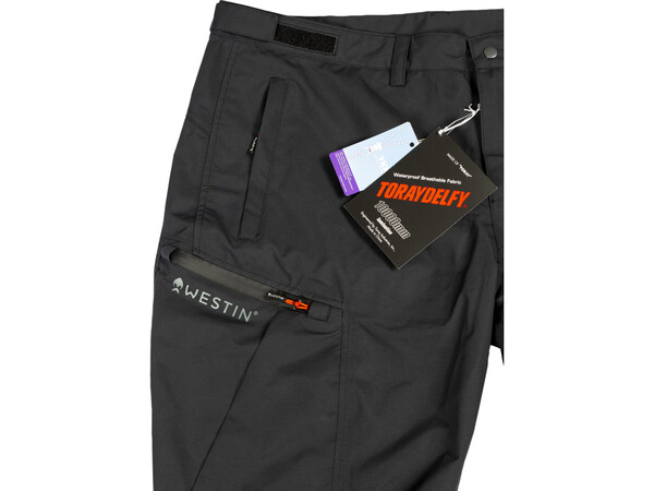 Pantalon Westin W6 Rain Bibs Steel Black