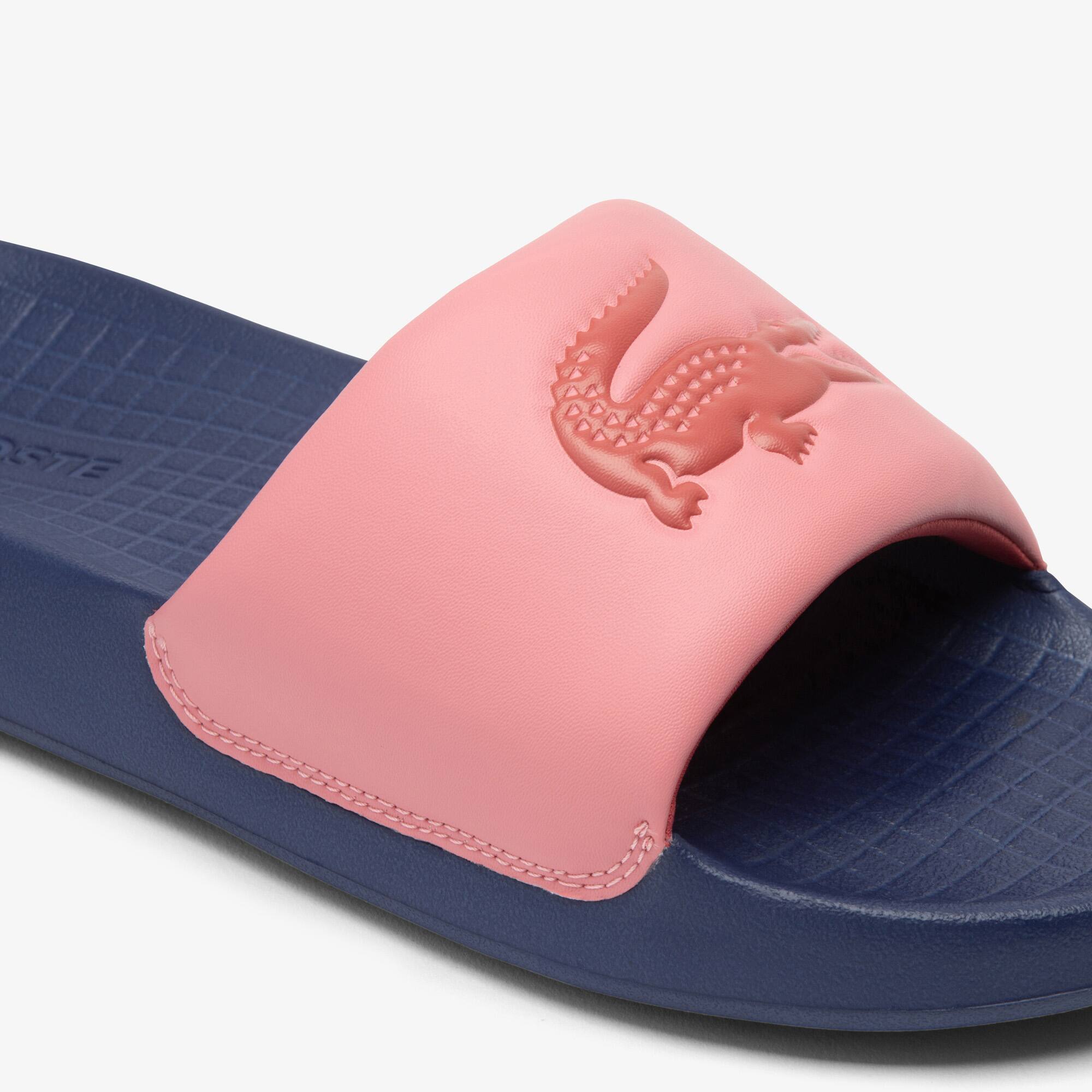 Claquettes Serve Slide 1.0 homme Claquettes & Sandales - Rose - Lacoste - Homme