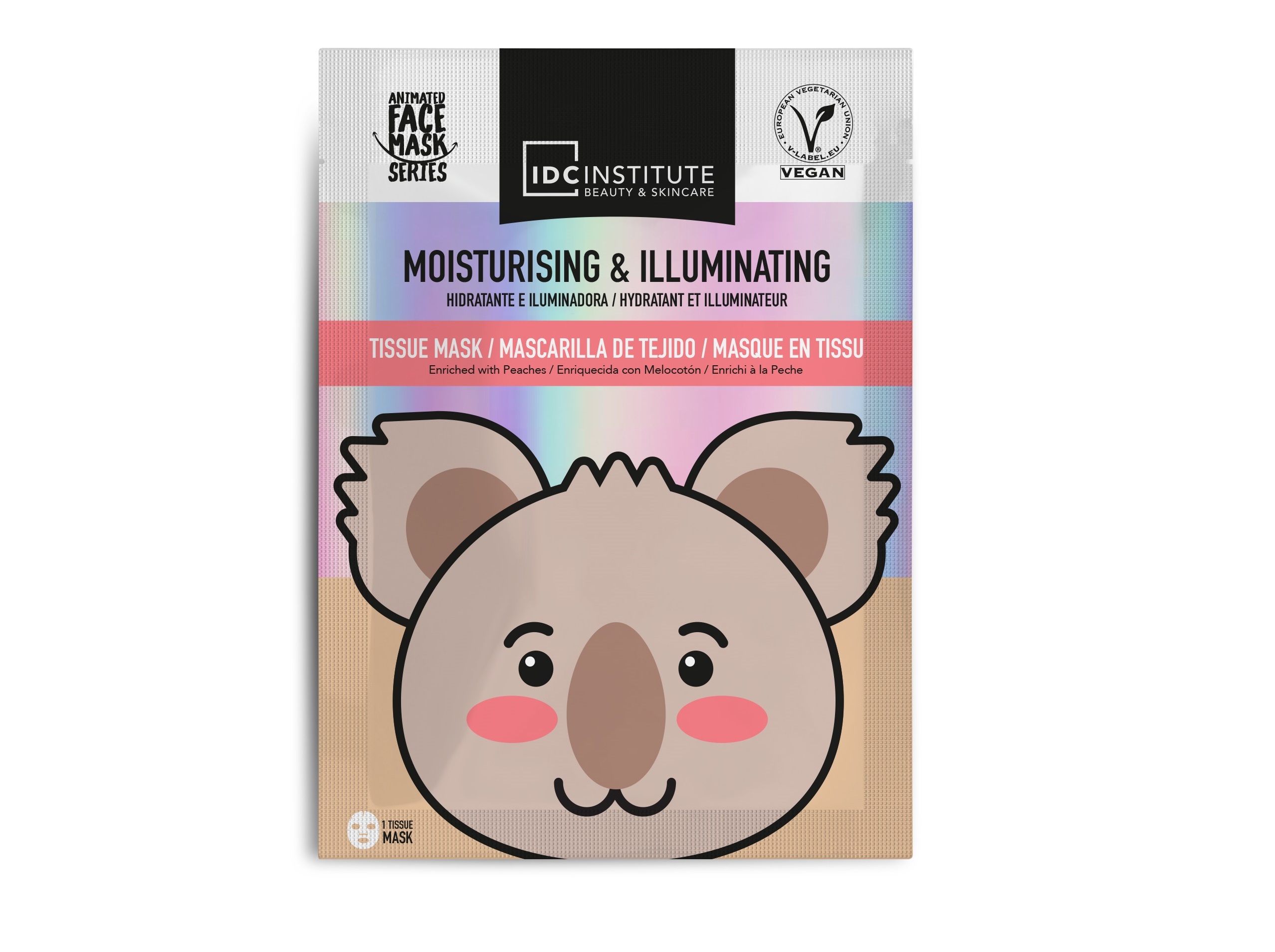 MÁSCARA ROSTO IDC INSTITUTE KOALA UN