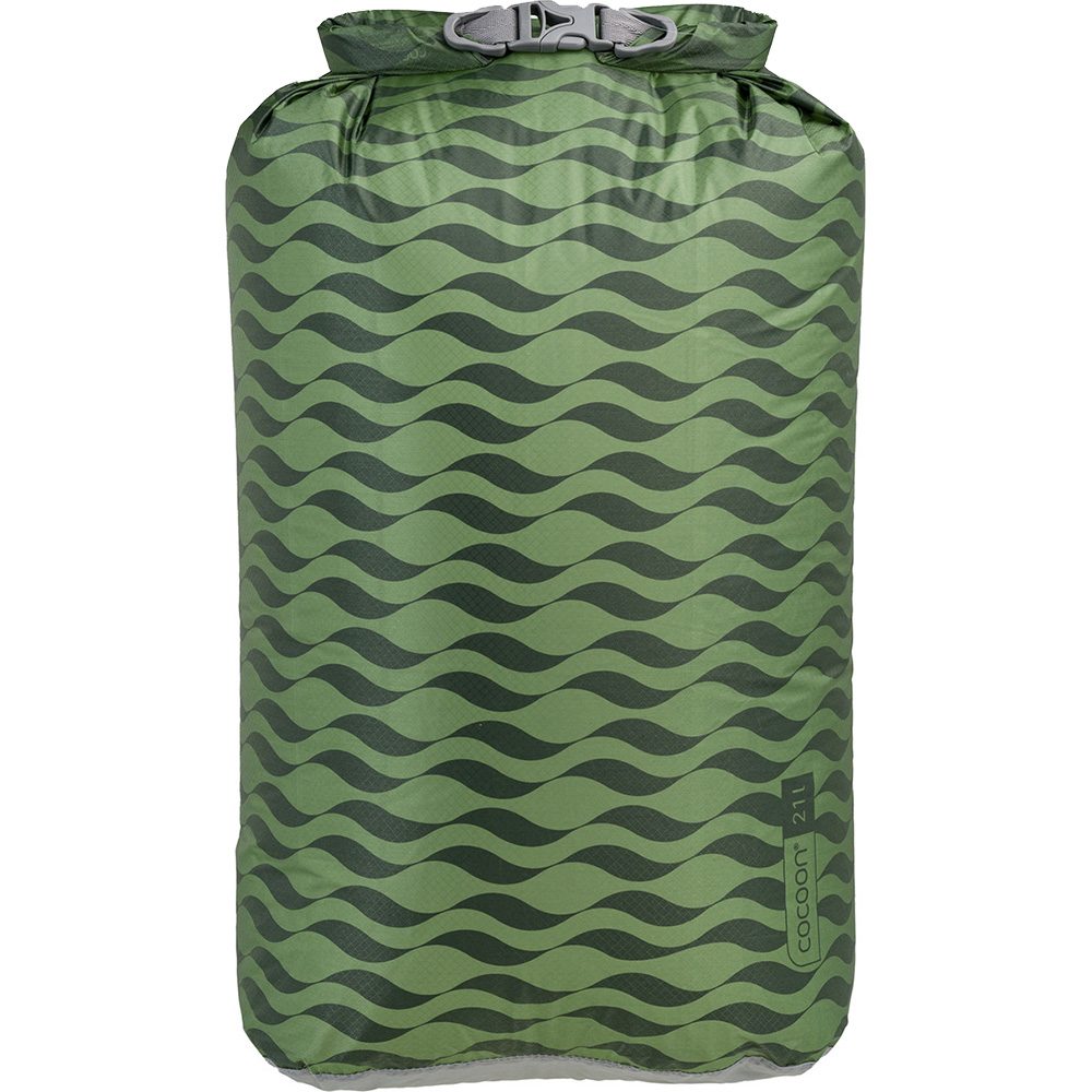 Cocoon Drybag Ultralight Packsack green waves
