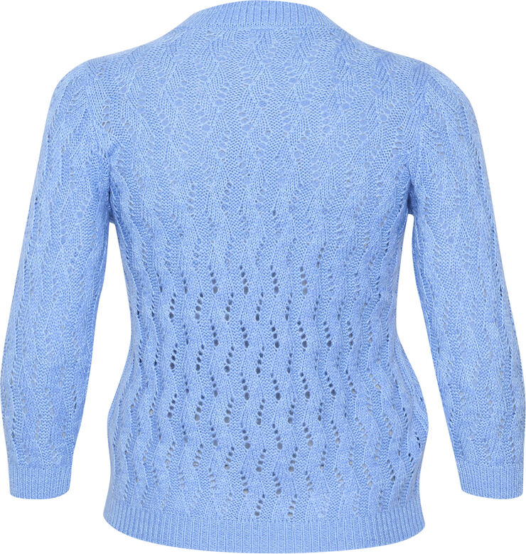 Kaffe Curve KClana Knit Pullover Vista blue
