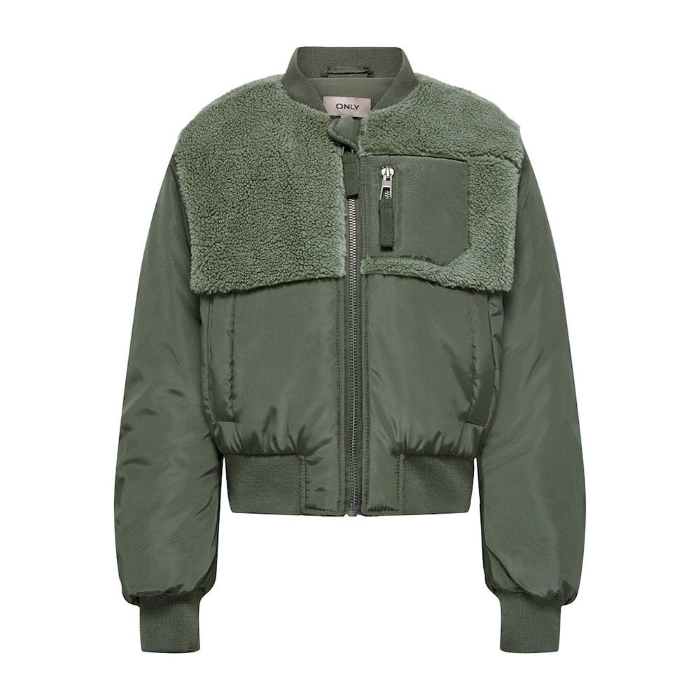 ONLY Kids  Emmy Nylon Fleece Mix Bomber