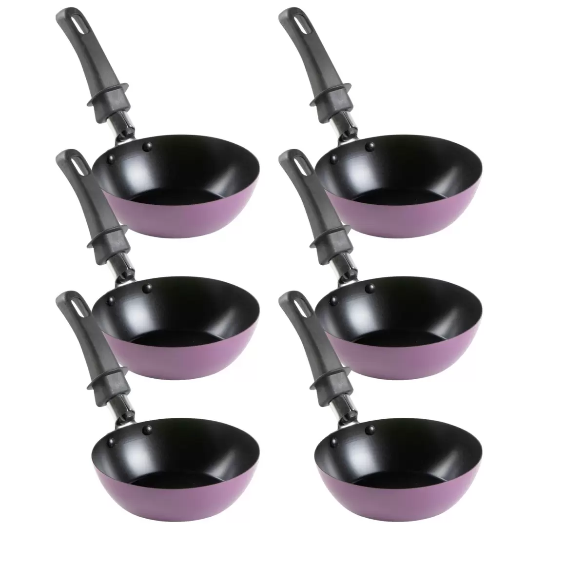Wok Domo Wok Pfännchen 6er Set,