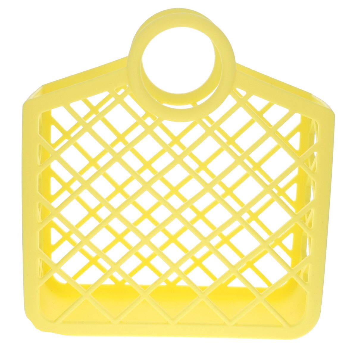 Panier rétro en silicone jaune Roodoudou