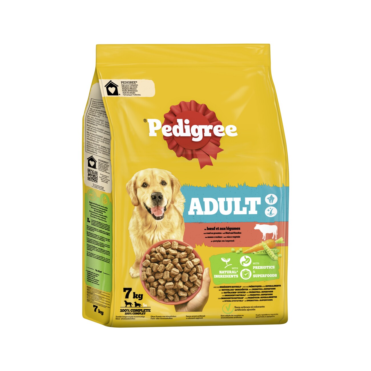 Pedigree Adult mit Rind und Gemüse 7 kg