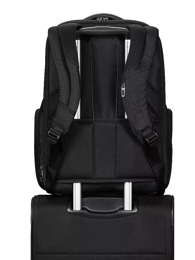 SAMSONITE Rucksack PRO-DLX 6 erweiterbar Black  schwarz