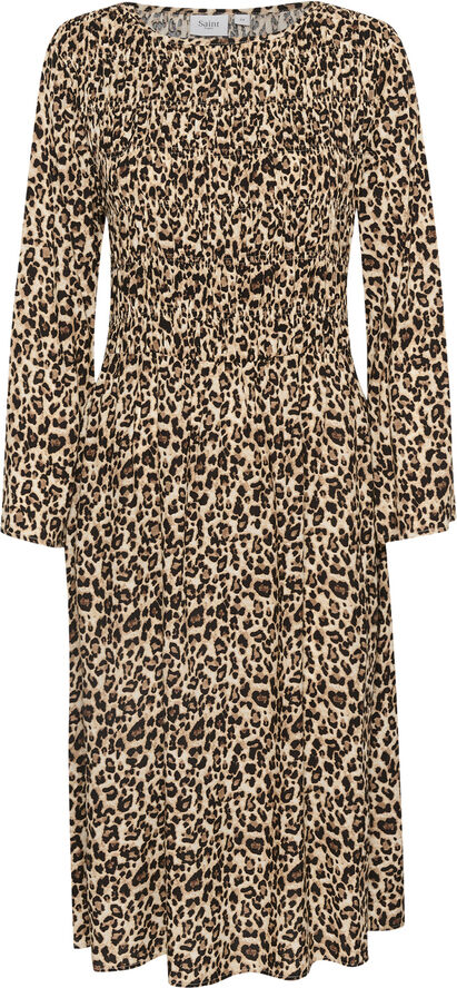 Saint Tropez GazelSZ Dress Black reg leo