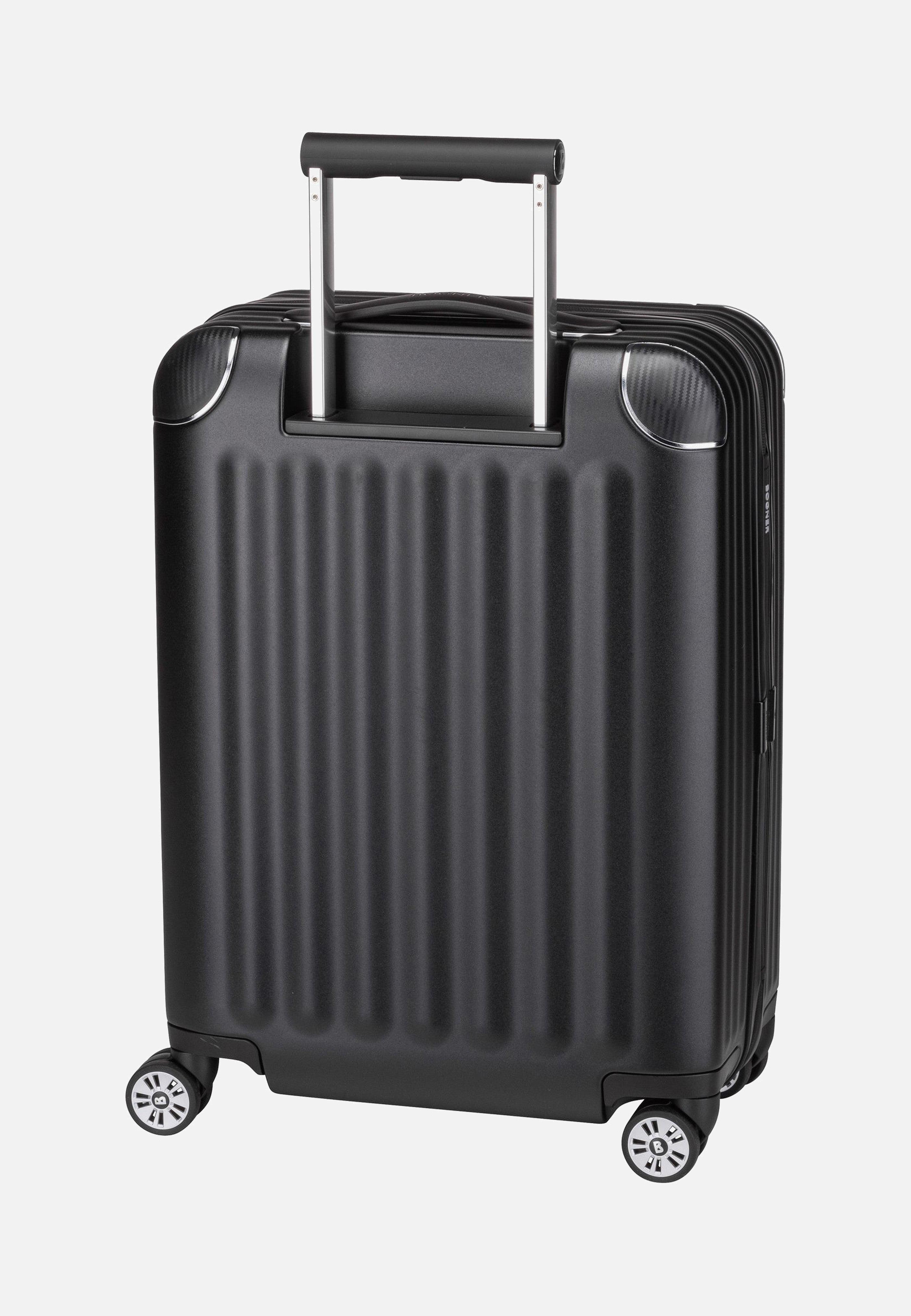 Piz Deluxe C55 Trolleycase SVZ 4W Black - Koffer
