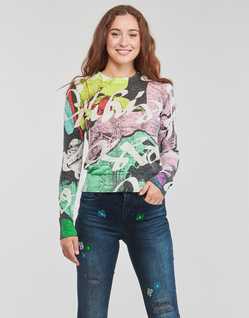 Desigual - FOTINBLACK PULL - Multicolore