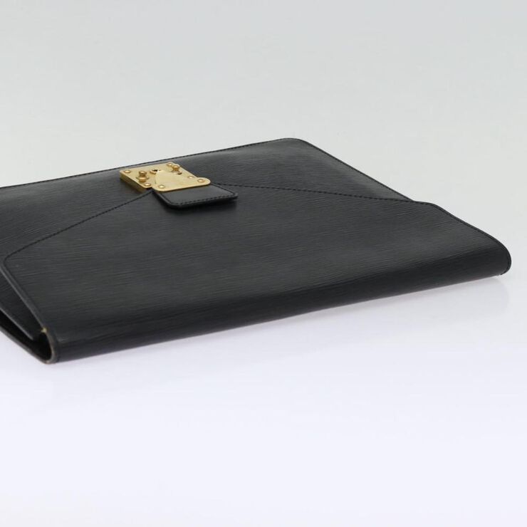 Louis Vuitton Vintage Louis Vuitton Pouch Black