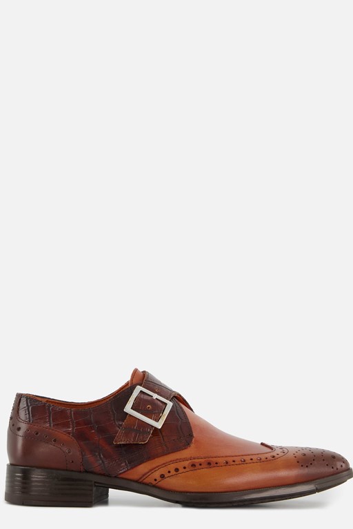 RF X Ziengs Washington Gespschoenen cognac