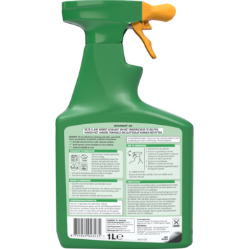 ROUNDUP® AC totaal onkruidvrij kant en klaar spray 1 L