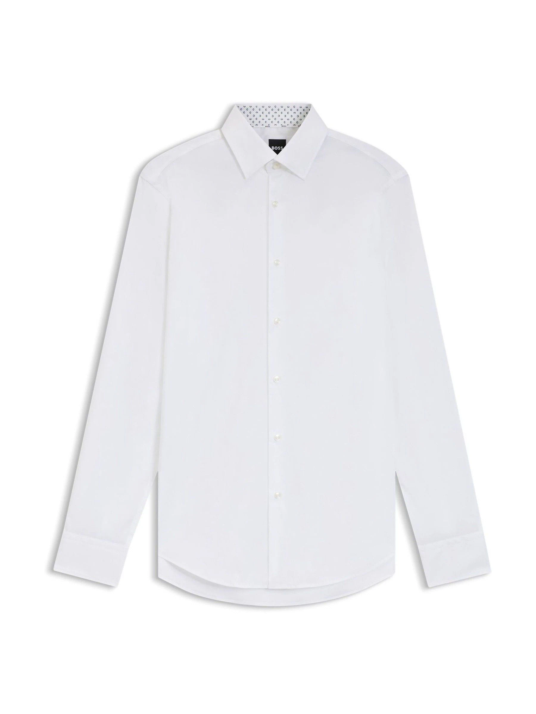 Wit - BOSS Regular Fit Joe Shirt