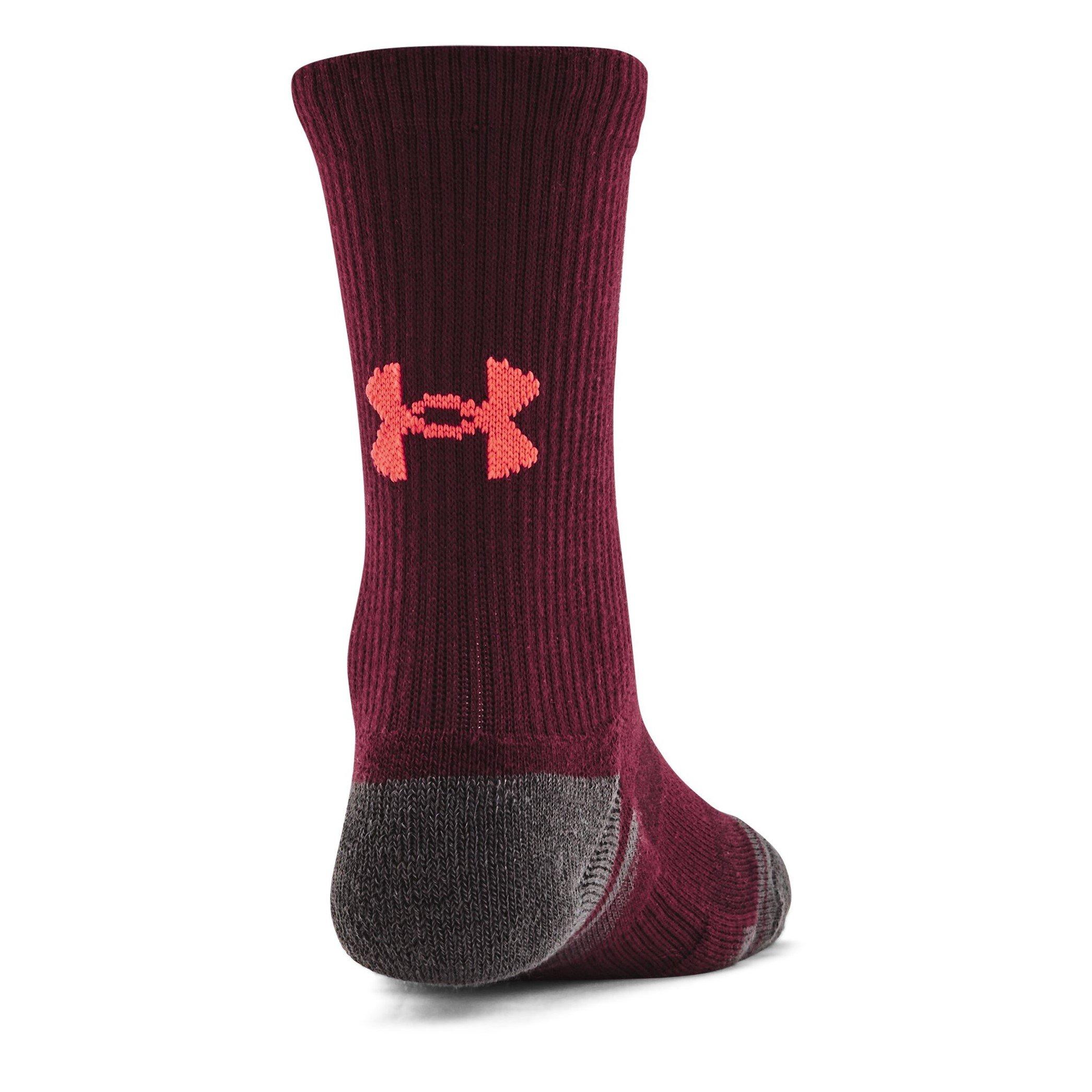 Under Armour UA Performance Tech 3 Pack Crew Socks Kids