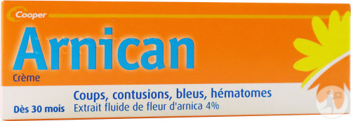Arnican 4% Extrait D'Arnica Crème Coups Contusions Bleus Hématomes 50g
