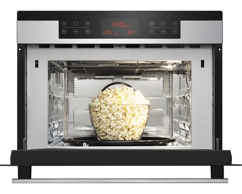 Compacte oven met magnetron Amica zonder kookplaat EBC 841 600 E, bruikbaar volume 44 l