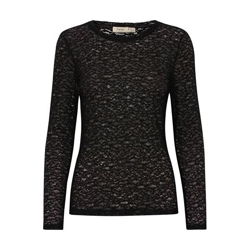 Fransa Yo Blondebluse, Black, XXL