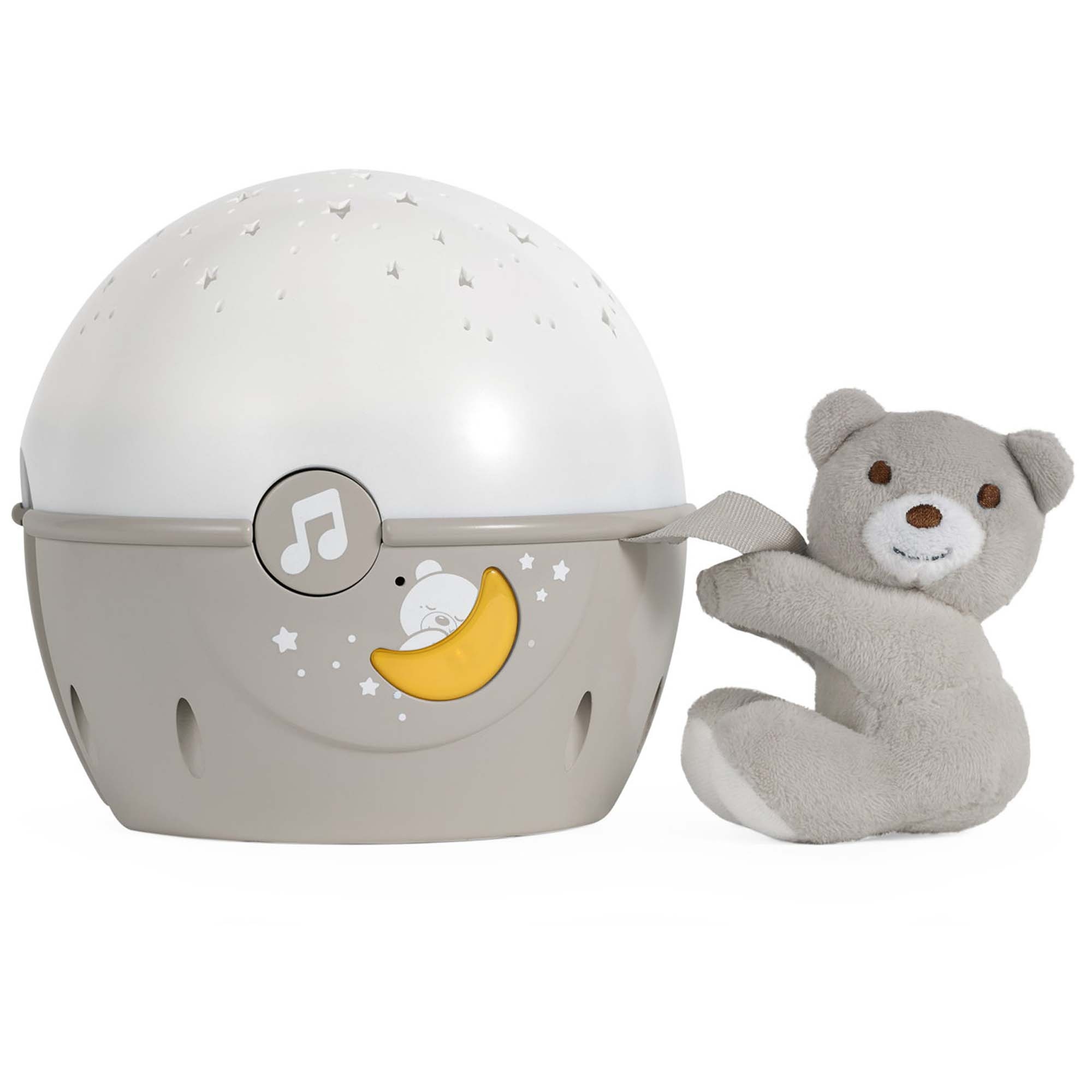 Chicco Next2Stars Projector First Dreams grijs - nachtlampjes - Prénatal