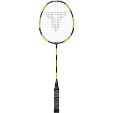 Raquette de badminton ELI Teen, noir/vert