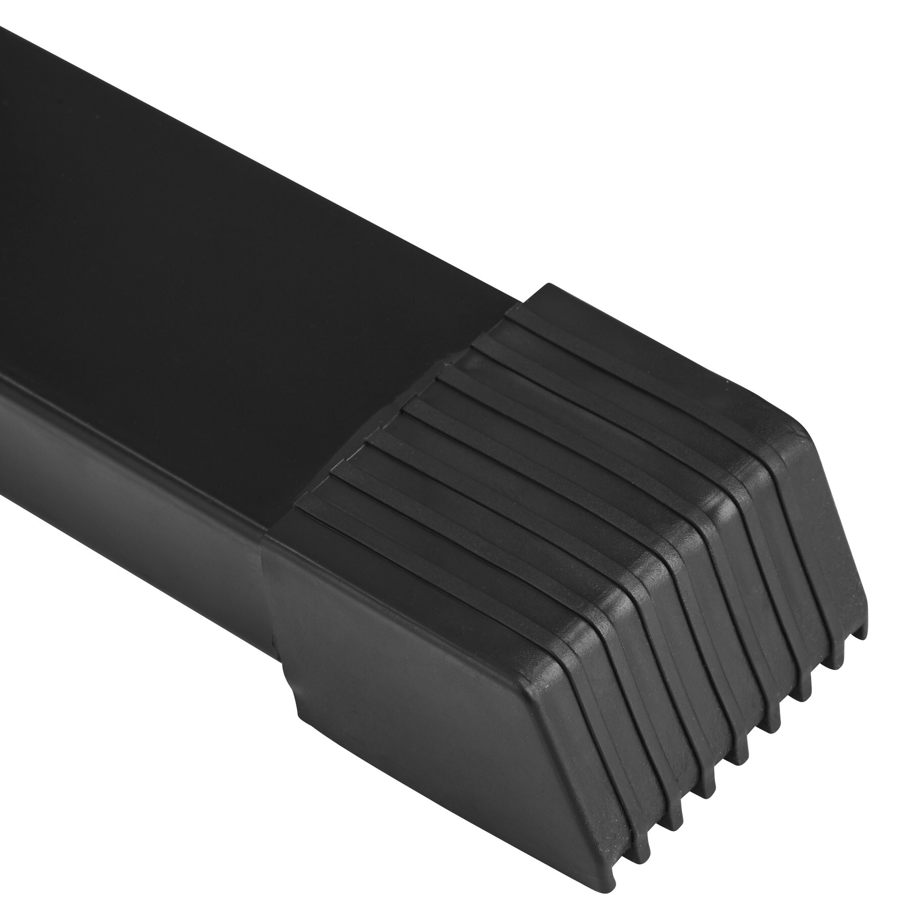 tectake® Hantelscheibenständer, mit 7 Aufnahmen, platzsparend, bodenschonende Kunststoffkappen, Belastbarkeit 200 kg
