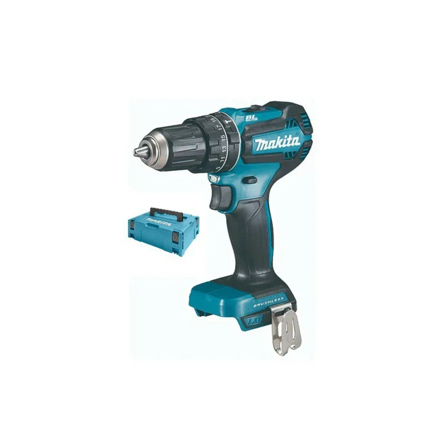 Makita DHP485ZJ 18V Li-Ion accu klopboor- /schroefmachine body in Mbox - koolborstelloos