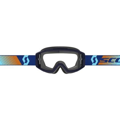 Masque cross Scott SPLIT OTG WKS - CLEAR 2023 - Bleu / Orange