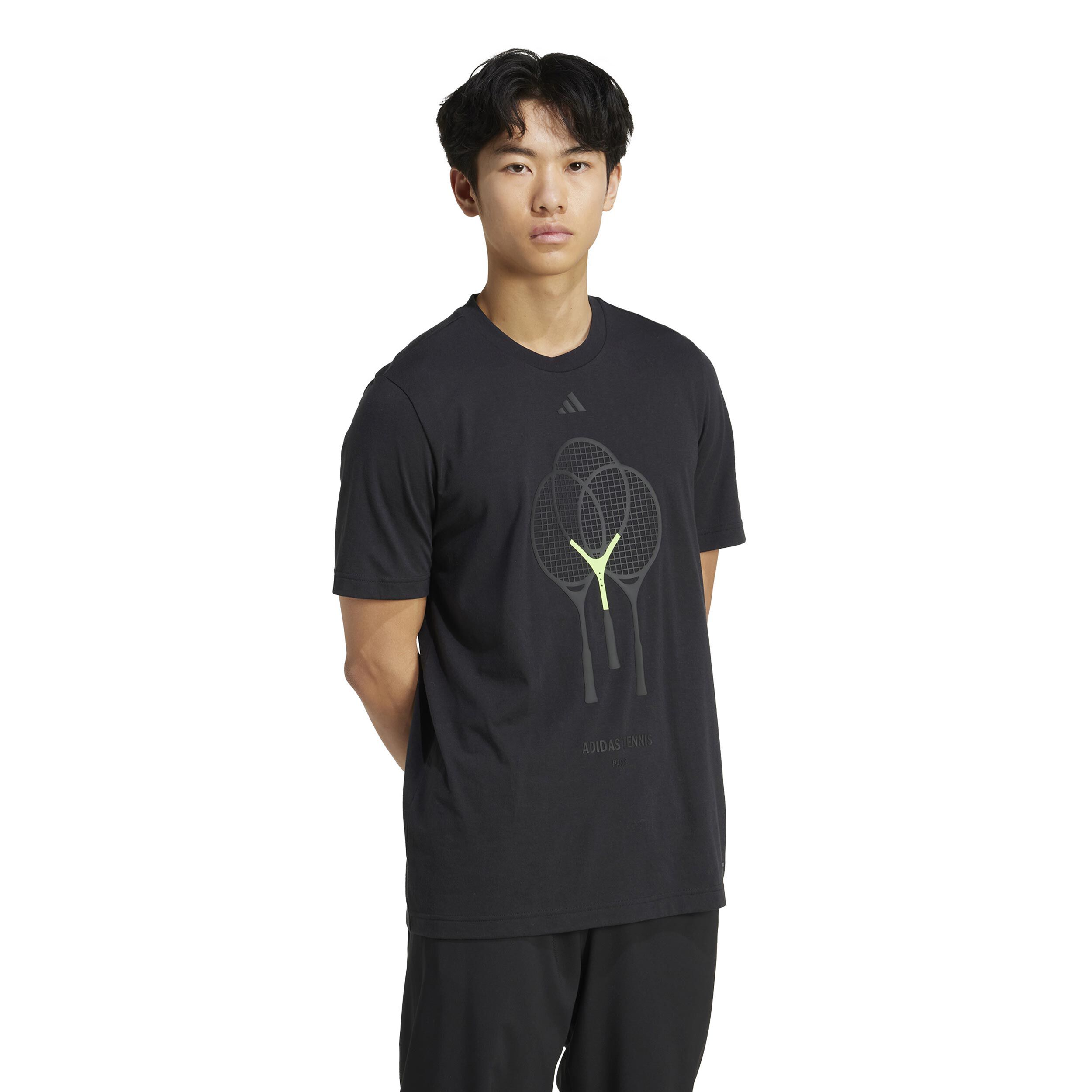 adidas Racket T-shirt Hommes - Noir
