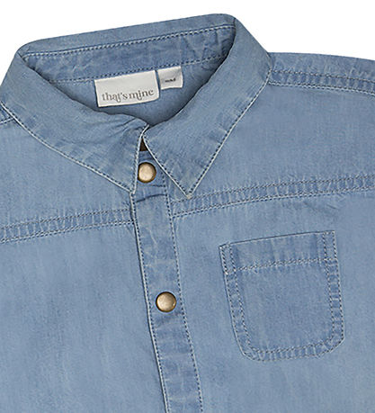That's Mine Hemd - Silas - Denim - Blue