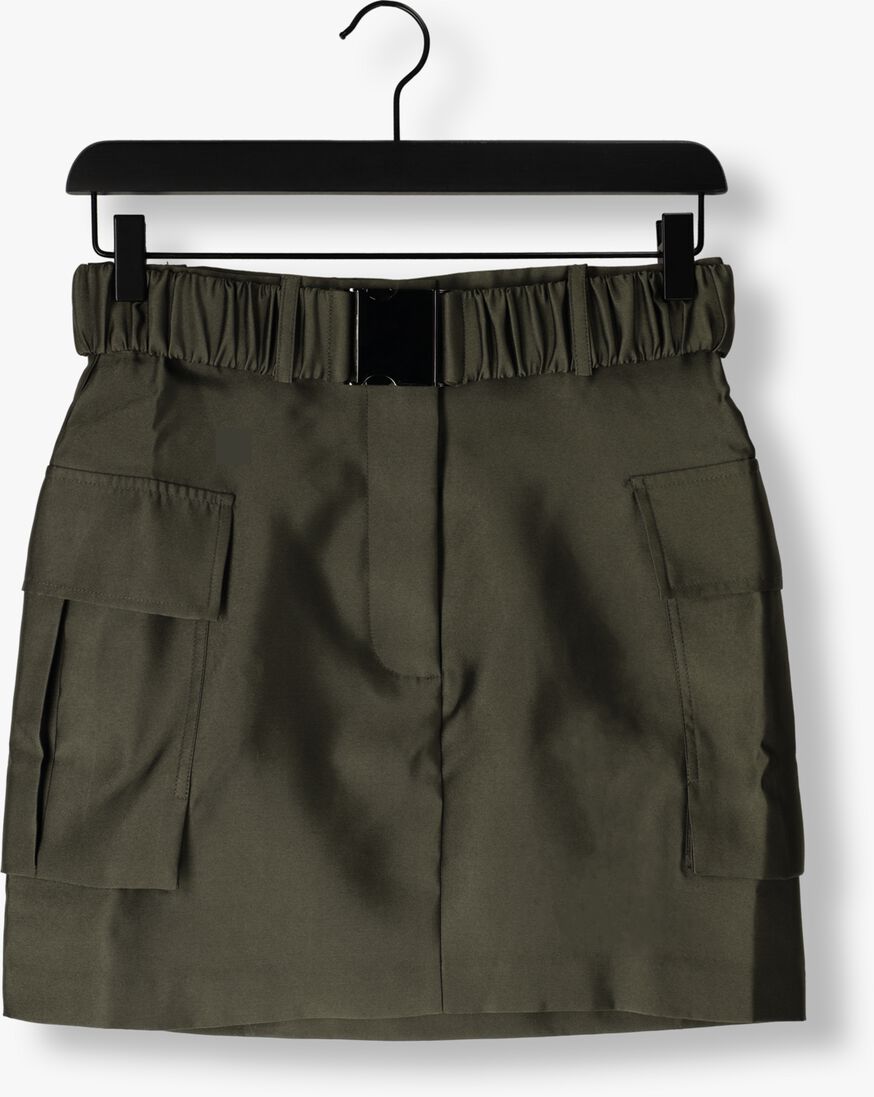 SECOND FEMALE donkergroene second female minirok elegance new pocket skirt