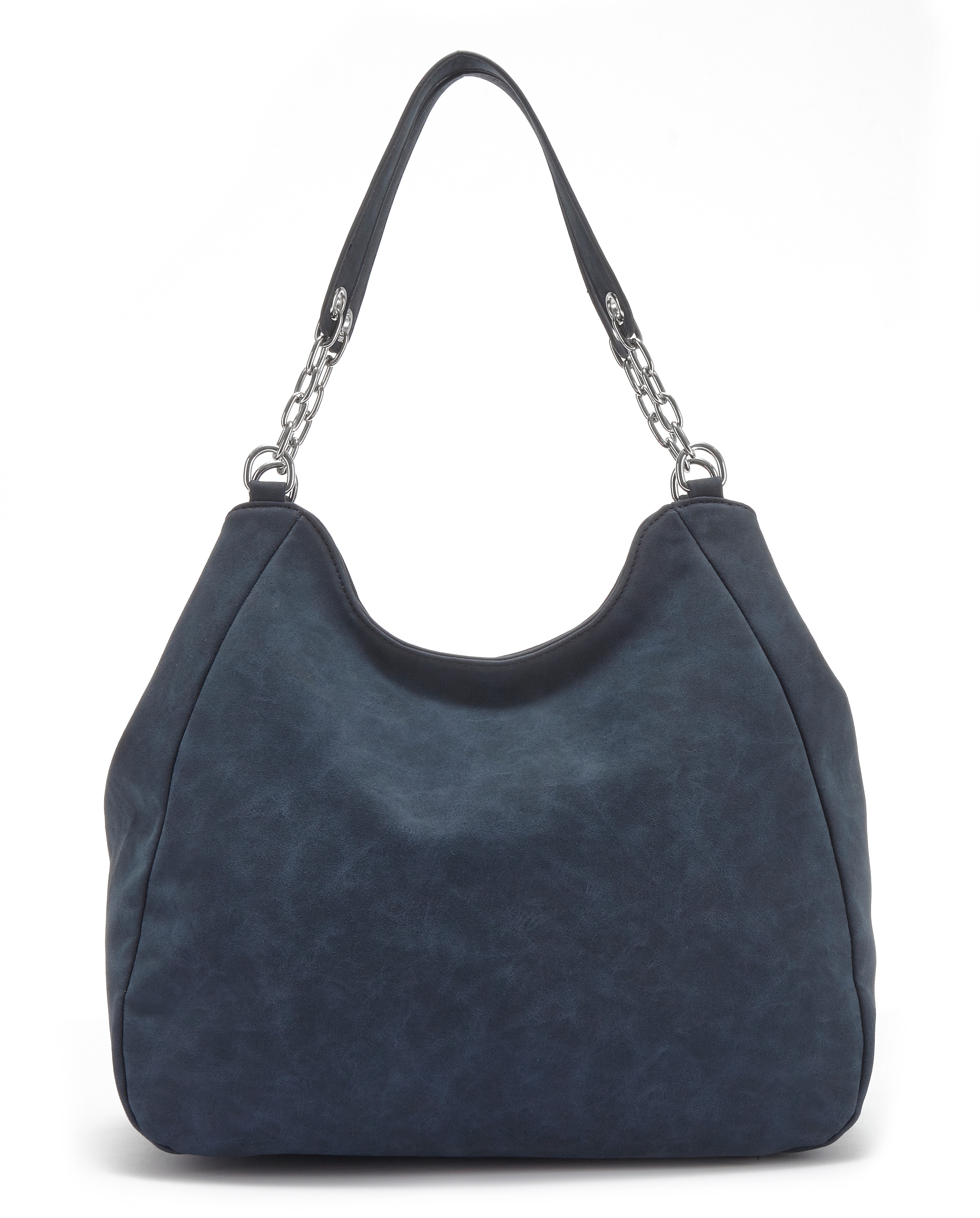 Vivance Henkeltasche »Schultertasche« mit silberfarbenen Details, Damentasche, Shopper, Handtasche VEGAN