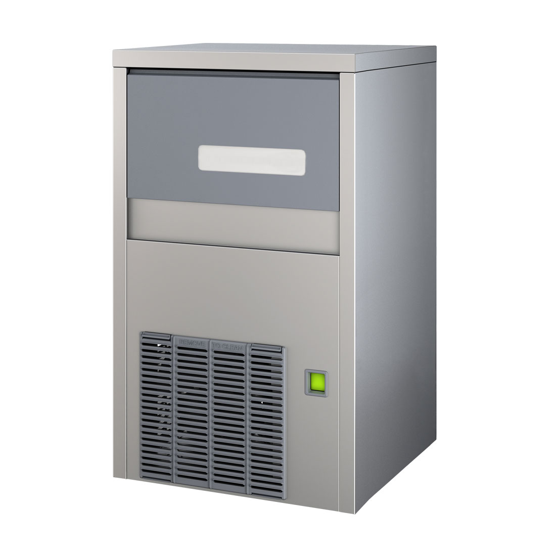 NTF Profi-Nuggeteismaschine 55kg/Tag, 10kg Speicher Feineis