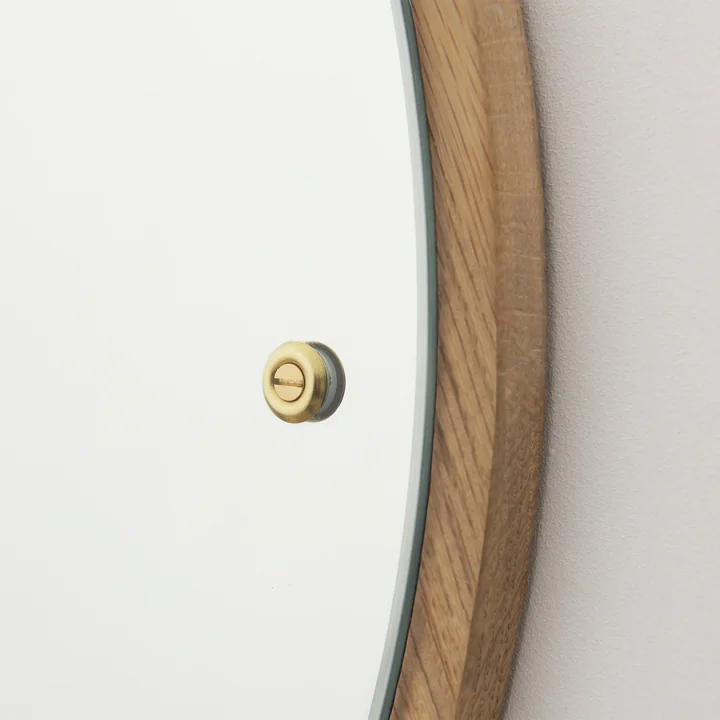 Frama - CM-1 Circle Wandspiegel Ø 60 cm, Eiche geölt