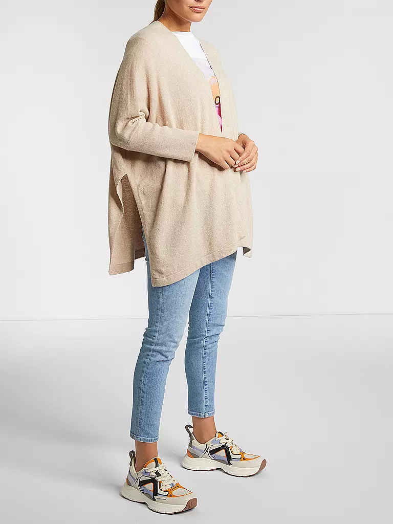 RICH & ROYAL Strickjacke beige