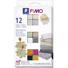 Kit de pâte à modeler EFFECT 'Boho Colours', kit de 12