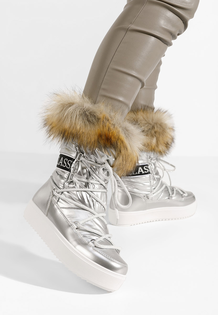 Après-ski femme argent Kemisa V2