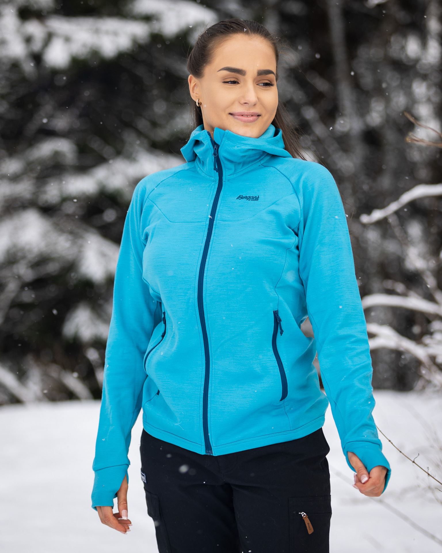 Cecilie Wool Hood Jacket