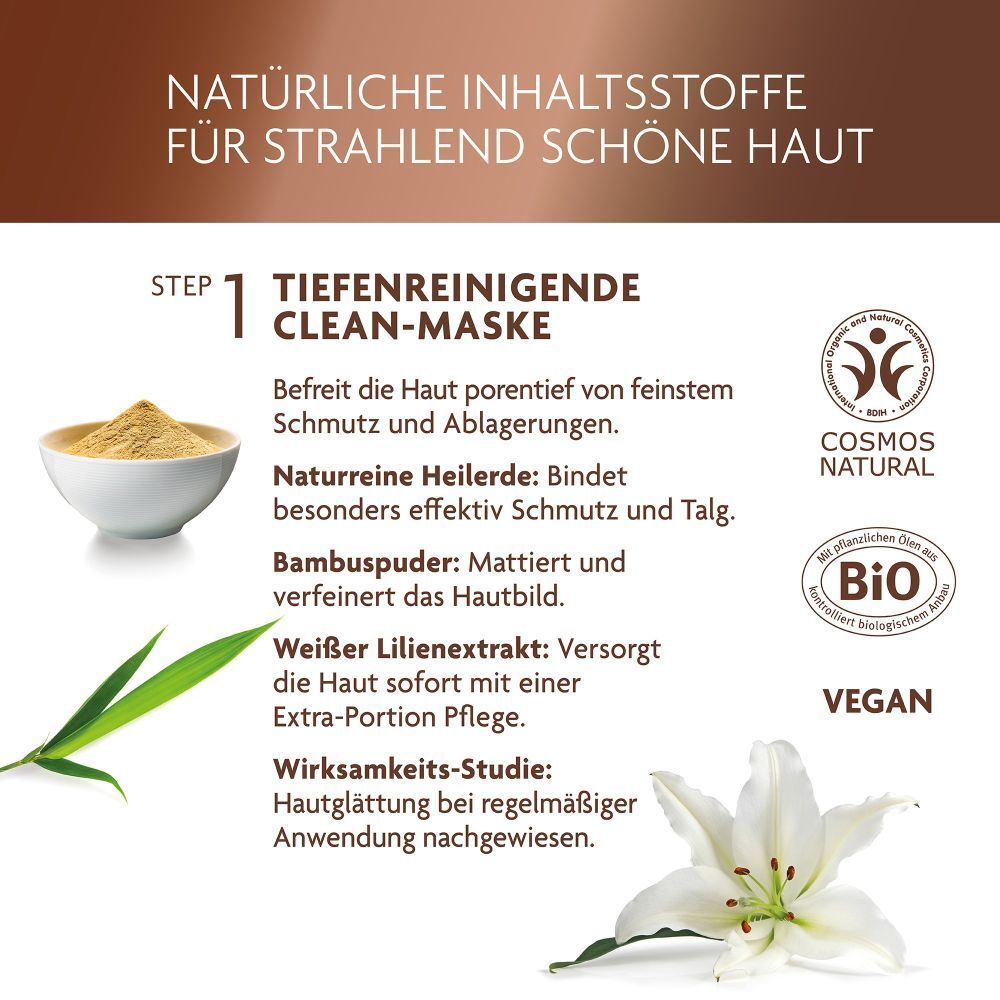 Luvos-Heilerde Hydro Booster mit Clean Maske, 2-Phasen-Pflege