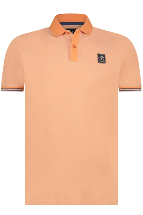 BlueFields oranje heren polo