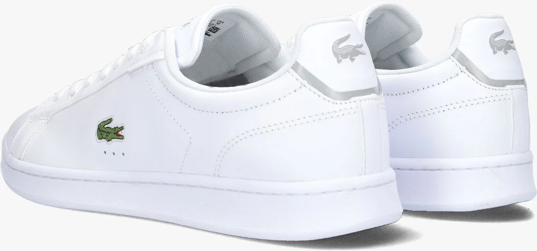 LACOSTE witte lacoste lage sneakers carnaby pro