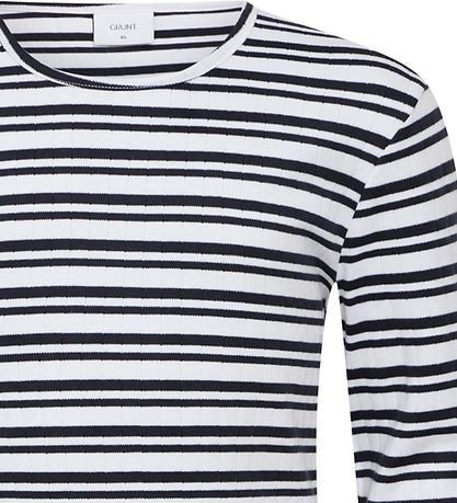 Grønt Bluse - Dopim - Navy Stripe
